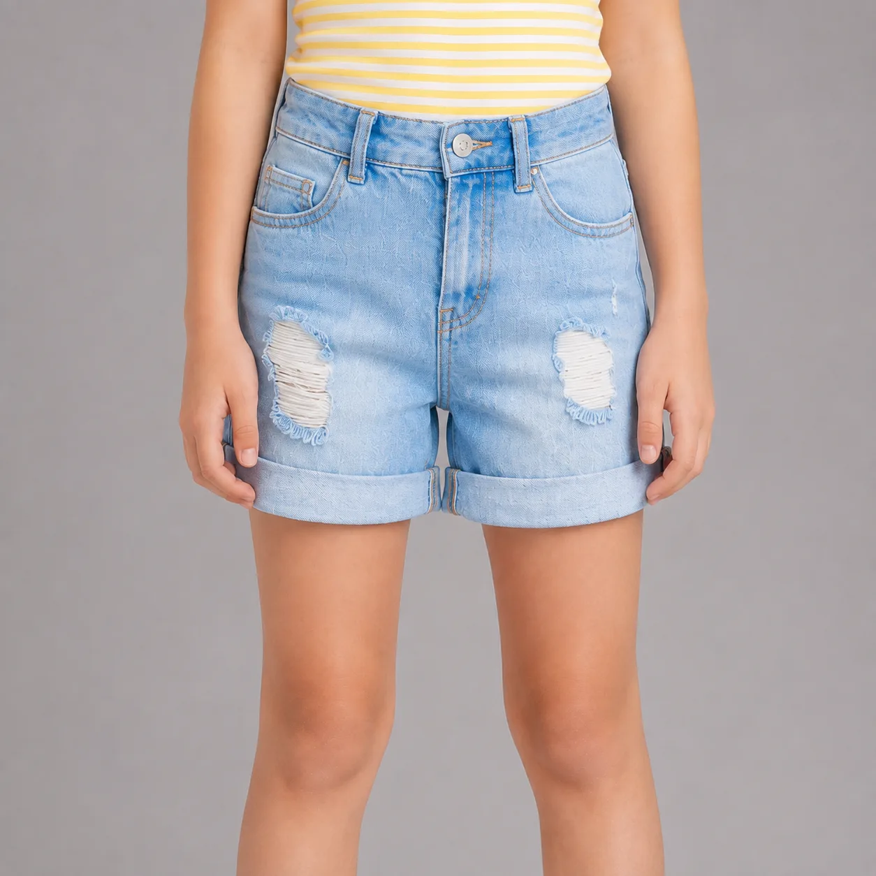 Girls Denim Short - Image 10