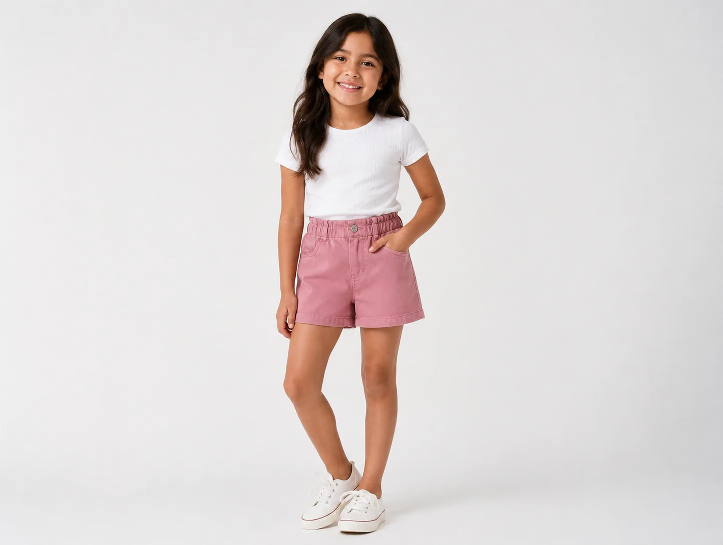 Opp Pink Denim Shorts