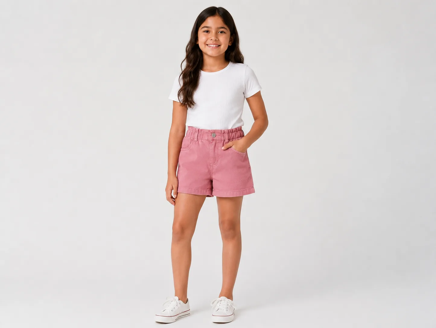 Opp Pink Denim Shorts