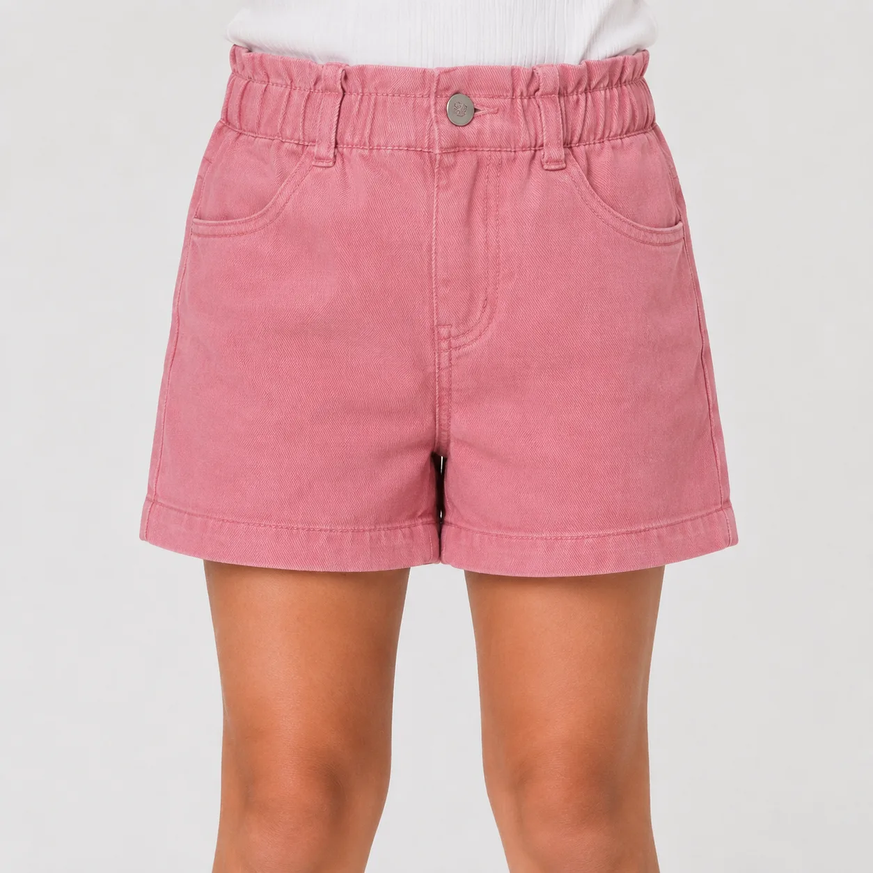 Opp Pink Denim Shorts - Image 5