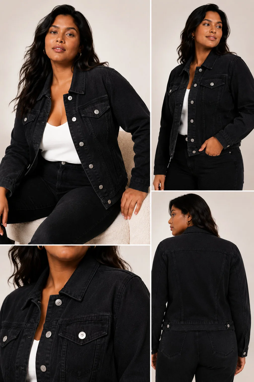Ladies Denim Jacket - Image 6