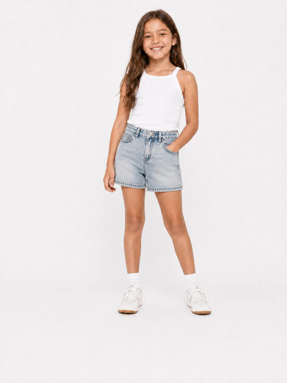 Girls Denim Short