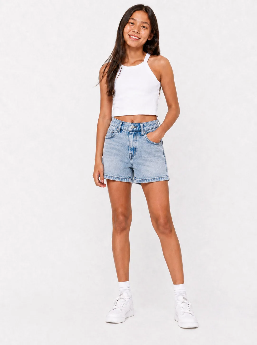Girls Denim Short - Image 5